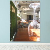 Toile Le palvillion (Insitu (Plancher de Bois))