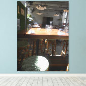 Toile Le palvillion (Insitu (Plancher de Bois))