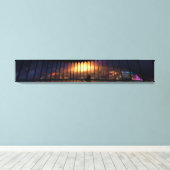 Toile Le Panorama du superseer (Insitu (Plancher de Bois))