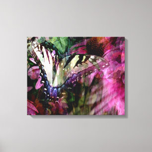 Toile Le papillon