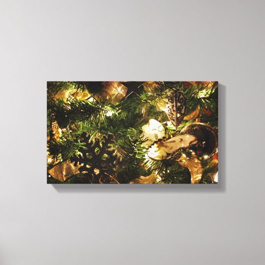 Toile Le papillon de Noël (Recto)