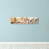 Toile Le papyrus satirique (Insitu (Plancher de Bois))