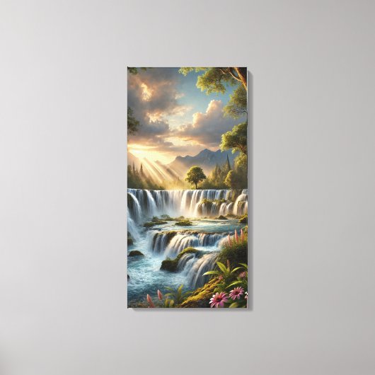 Toile Le Paradis Caché – Une Évasion Légendaire (Recto)