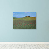 Toile Le paradis du pavot (Insitu (Plancher de Bois))