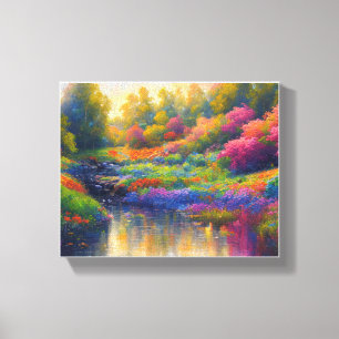 Toile Le paradis fluvial