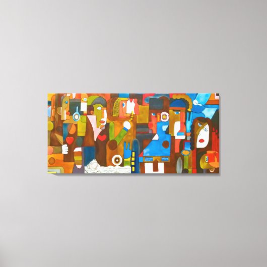 Toile Le Paradoxe de la Présence (Recto)
