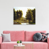 Toile Le Parc de Mortefontaine (par Bidaud) (Insitu(Salon))