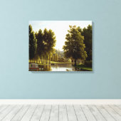 Toile Le Parc de Mortefontaine (par Bidaud) (Insitu (Plancher de Bois))