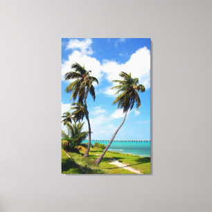 Toile Le Parc d'état de Bahia Honda