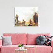 Toile Le Parc et le Château de Mereville (Insitu(Salon))
