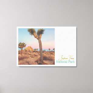 Toile Le Parc national de Joshua Trees