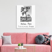 Toile Le Parc national de Joshua Trees (Insitu(Salon))