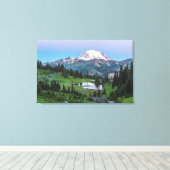 Toile Le Parc national du Mont Rainier (Insitu (Plancher de Bois))