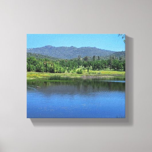 Toile Le parc naturel d'Ahwahnee Hills (Recto)