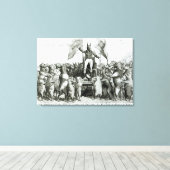 Toile Le Parlement de Smithfield : le suffrage universel (Insitu (Plancher de Bois))