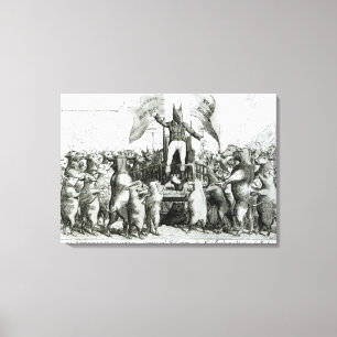Toile Le Parlement de Smithfield : Suffrage universel