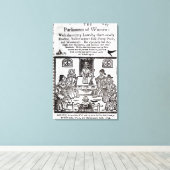 Toile Le Parlement des femmes, 1656 (Insitu (Plancher de Bois))