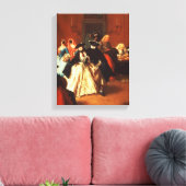 Toile Le Parlon (huile sur toile) (Insitu(Salon))