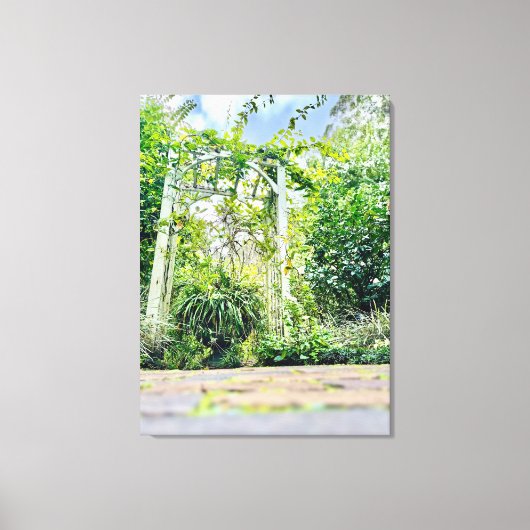 Toile Le Passage du Jardin (Recto)