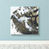 Toile Le passage du Nord-Ouest (Insitu (Plancher de Bois))