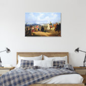 Toile Le pasteur Ernst Glueck présente Marta (Insitu(Chambre))