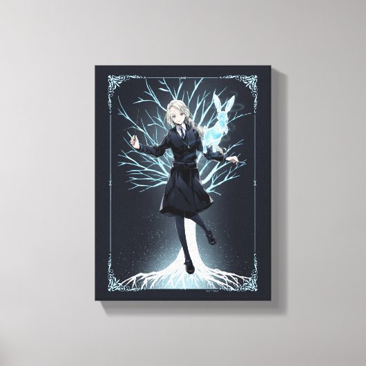 Toile Le Patronus lapin de Luna Lovegood (Recto)