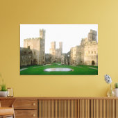 Toile Le Pays de Galles, le château de Caernarfon, l'un  (Insitu(Salon))