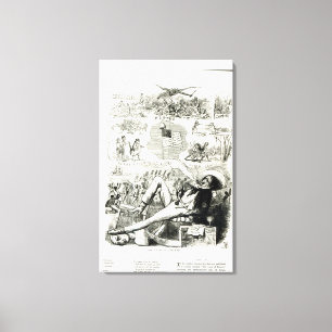 Toile Le pays de la Liberté