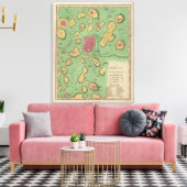 Toile Le Pays De Moriah Ou Jérusalem (Insitu(Salon))