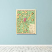 Toile Le Pays De Moriah Ou Jérusalem (Insitu (Plancher de Bois))