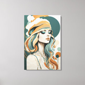 Toile "Le paysage boho"