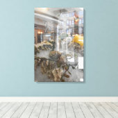 Toile Le pêcheur (Insitu (Plancher de Bois))