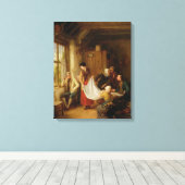 Toile Le Pedlar, 1814 (huile sur panneau) (Insitu (Plancher de Bois))
