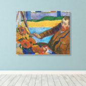 Toile Le peintre des tournesols | Paul Gauguin | (Insitu (Plancher de Bois))