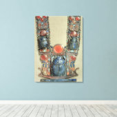 Toile Le pendentif du roi sous forme de bateau montrant (Insitu (Plancher de Bois))