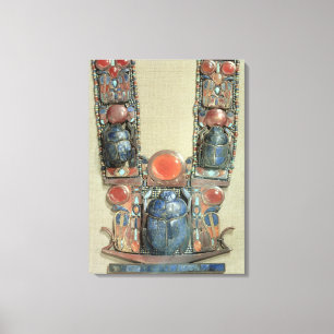 Toile Le pendentif du roi sous forme de bateau montrant