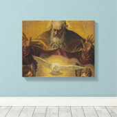 Toile Le Père Eternel (Insitu (Plancher de Bois))