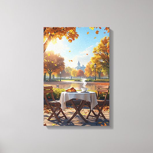 Toile Le petit-déjeuner d'automne (Recto)