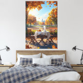 Toile Le petit-déjeuner d'automne (Insitu(Chambre))