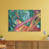 Toile Le petit singe (1912) par Franz Marc (Insitu(Salon))