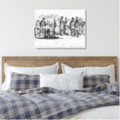 Toile Le peuple émancipé, de 'La Caricature' (Insitu(Chambre))