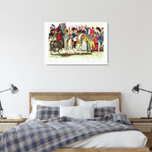 Toile Le peuple parisien acclamant Napoléon (Insitu(Chambre))