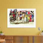Toile Le peuple parisien acclamant Napoléon (Insitu(Salon))