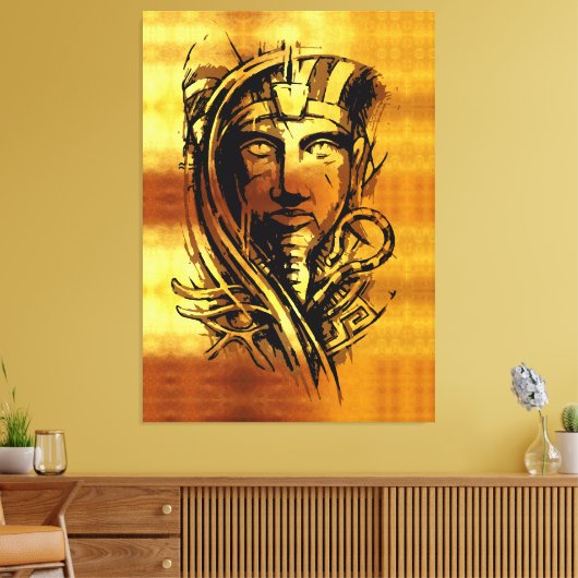 Toile Le pharaon d'or (Insitu(Salon))