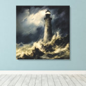 Toile Le phare de Storm Fine Art (Insitu (Plancher de Bois))