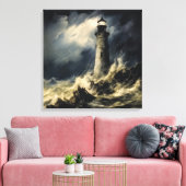 Toile Le phare de Storm Fine Art (Insitu(Salon))