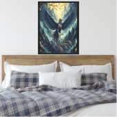 Toile Le Phénix Céleste (Insitu(Chambre))
