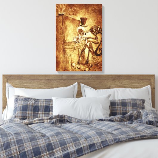 Toile le piano (Insitu(Chambre))