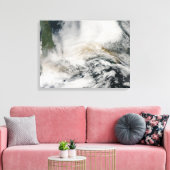 Toile Le pic de Sarychev traversant la mer d'Okhotsk (Insitu(Salon))