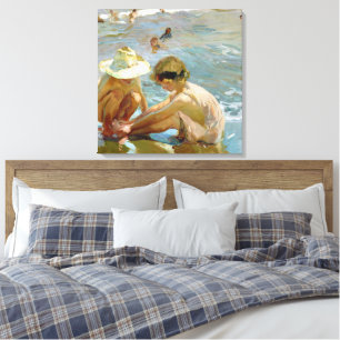 Toile Le pied blessé peinture par Joaquin Sorolla
